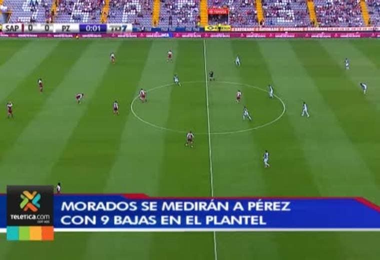 Saprissa se medirá a Pérez Zeledón con nueve bajas