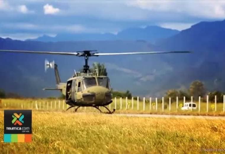4 helicópteros valorados en $43 millones donados por Estados Unidos llegaran al país este viernes