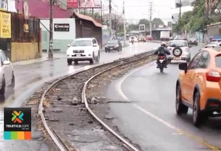 Incofer hará mejoras en línea férrea a partir de este jueves en los cruces de Los Yoses y en Barrio Escalante