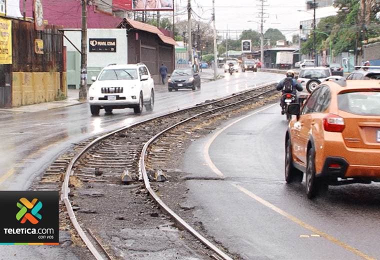 Incofer hará mejoras en línea férrea a partir de este jueves en los cruces de Los Yoses y en Barrio Escalante