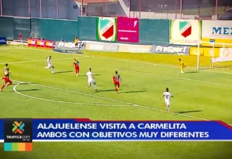 Alajuelense visita a Carmelita con los objetivos muy claros