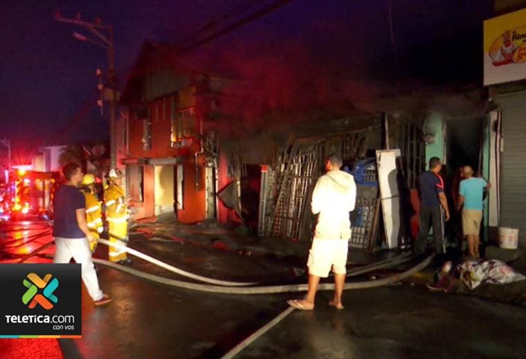 Incendio en La Carpio