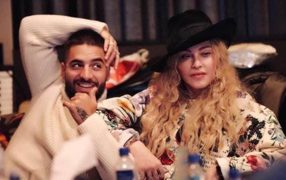 Maluma y Madonna. 
