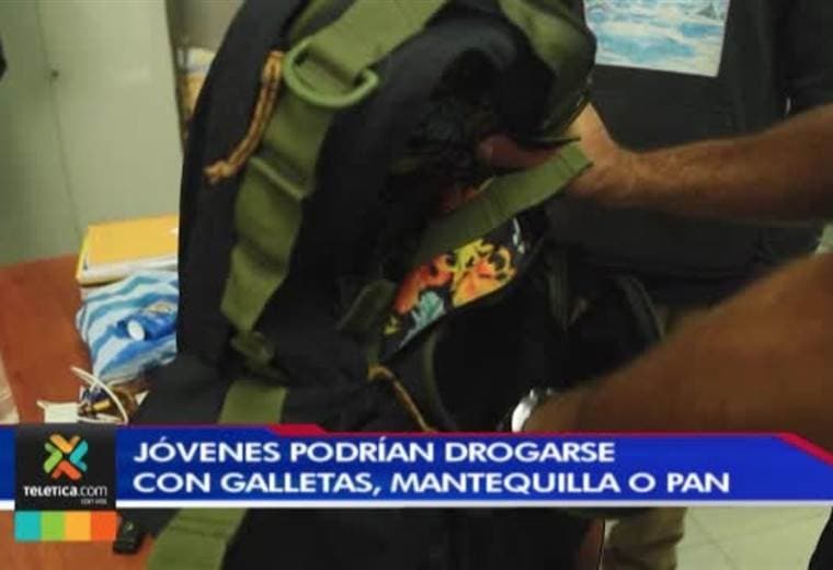 Jóvenes podrían drogarse con galletas, mantequilla o pan