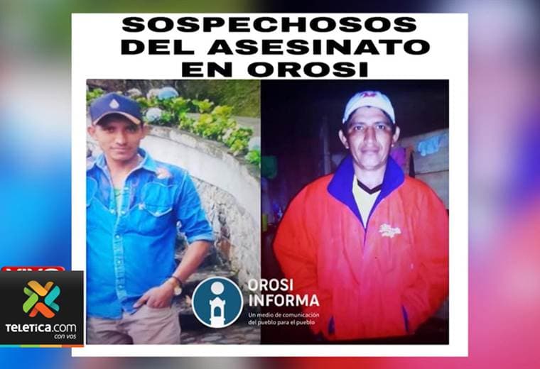 Dos peones nicaragüenses asesinaron a padre e hijo en el corredor de la casa
