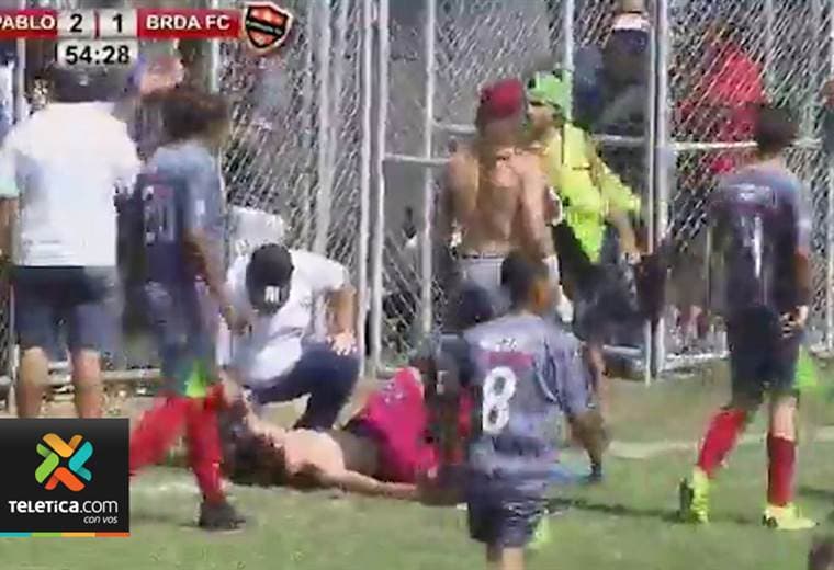 Una balacera en medio de un partido de fútbol causó pánico en San Pablo de Heredia.