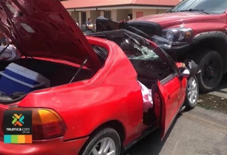 Niña de tres años fallecida en un accidente de tránsito en San Carlos viajaba sin silla de seguridad