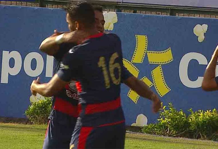 Cartagines vs Santos gol 1