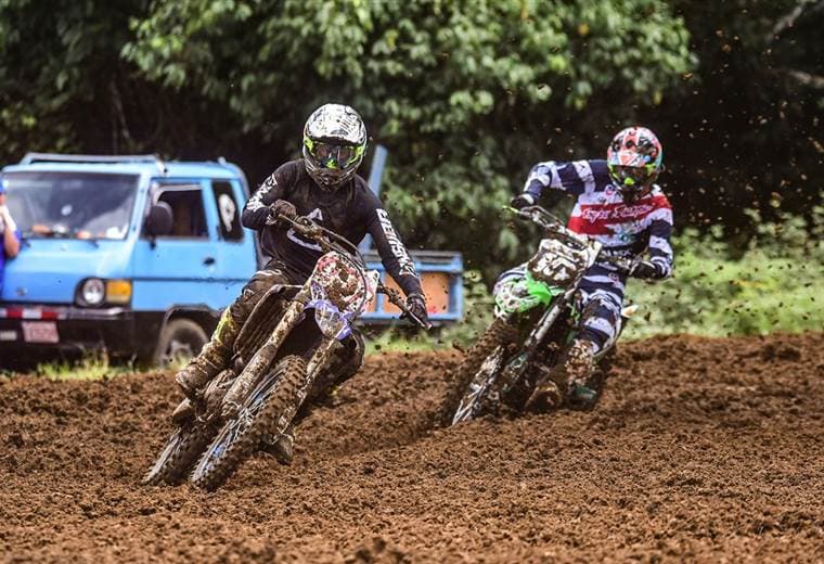 Fabricio Chacón durante la segunda fecha del Campeonato Nacional de Motocross 2019 | CORTESÍA TICO EXTREMO
