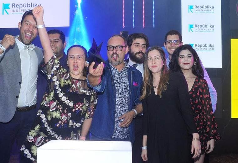 Repúblika Independiente fue premiada por tercera vez como la agencia digital más creativa del año