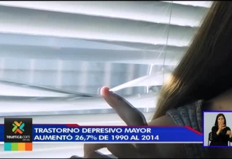 Trastorno depresivo mayor aumentó en un 26,7% de 1990 al 2014 en nuestro país