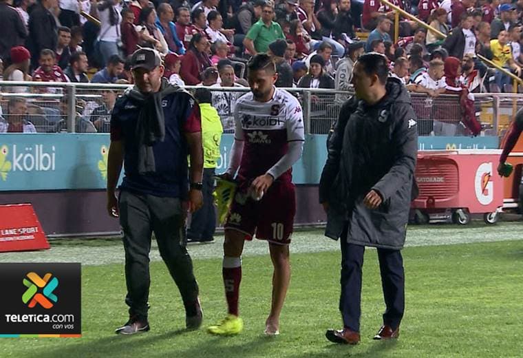 Saprissa corre para tener listo a Marvin Angulo para el próximo domingo
