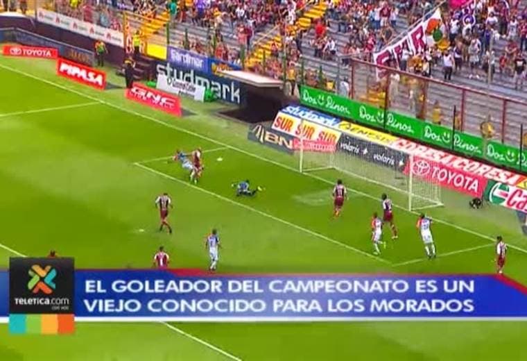 Alvaro Saborío Chacón se convierte en la principal amenaza del cuadro morado