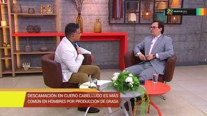 Resequedad y descamación en cuero cabelludo