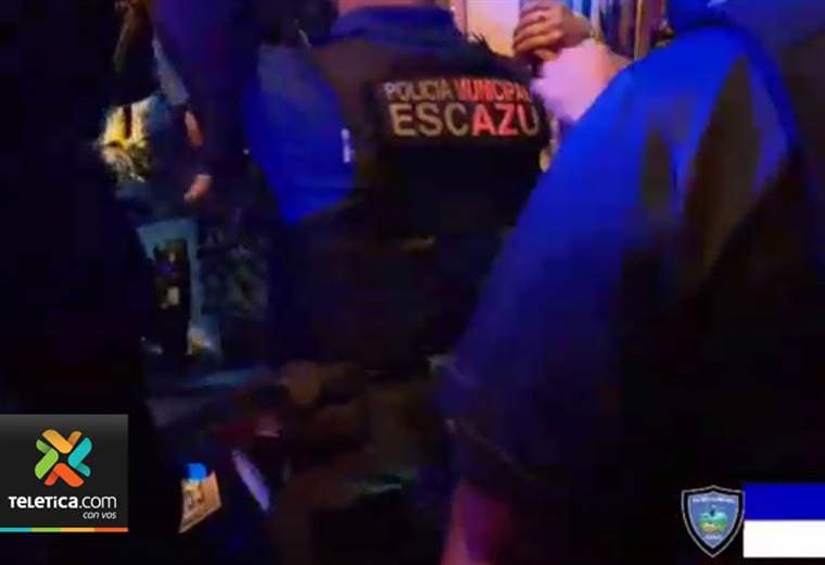 Policía desarticuló una banda narco en Escazú