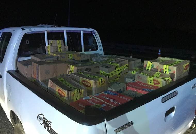Fuerza Pública decomisó mercadería por presunta evasión fiscal en Heredia