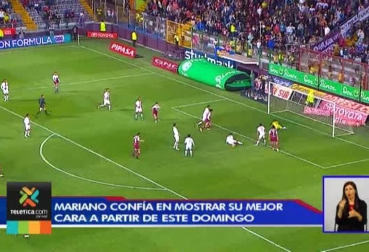 Mariano confía mostrar su mejor cara a partir de este domingo