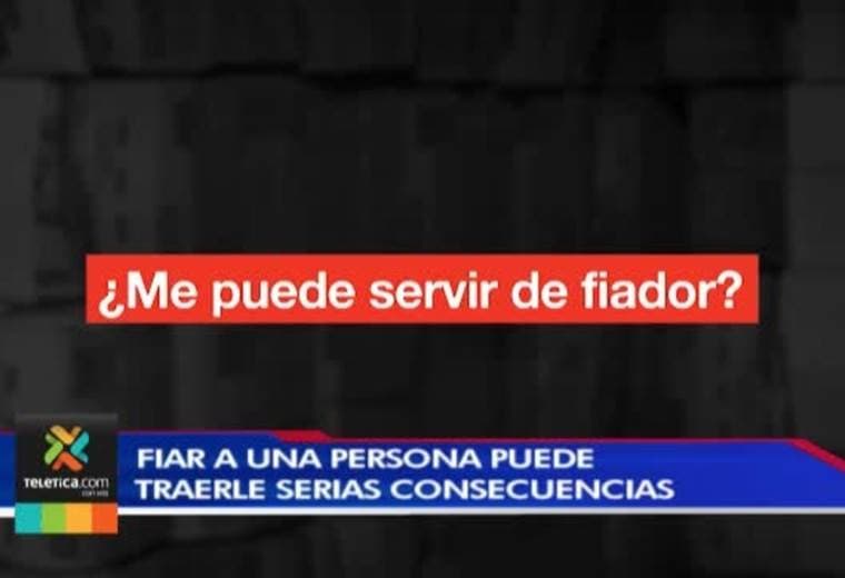 Expertos recomiendan ser muy cuidadoso a la hora de decidir fiar a una persona