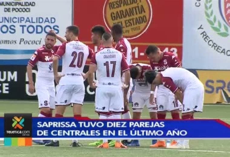 Saprissa tuvo 10 parejas de centrales en el último año