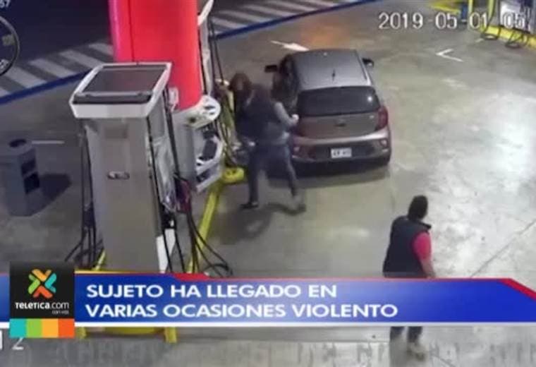 Agresor de pistero en gasolinera de San Pedro ha llegado en otras ocasiones con actitud violenta
