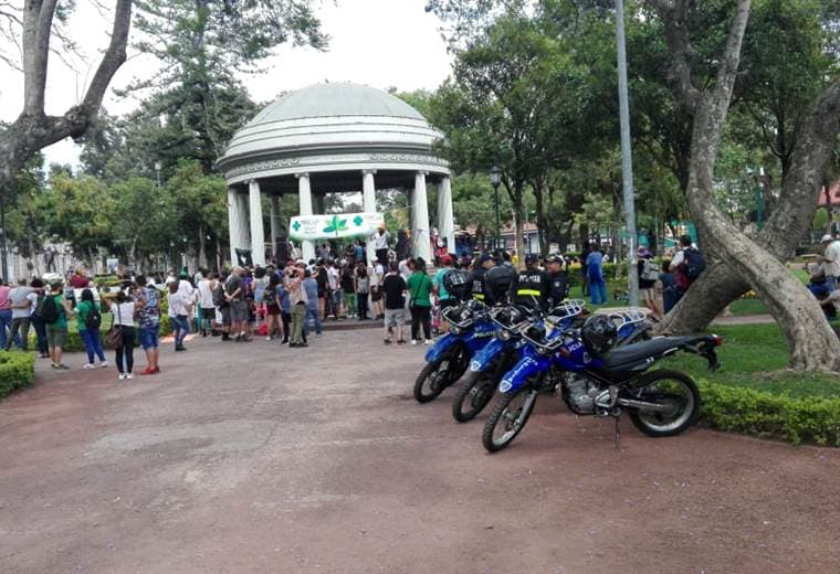 Marcha sobre la concientización del cannabis medicinal 