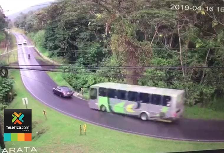 Autobús sin frenos San Carlos