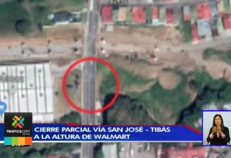 MOPT informa que seguirá aplicando cierres parciales en la vía San José – Tibás