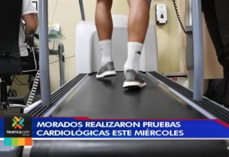 Morados realizaron pruebas cardiológicas este miércoles