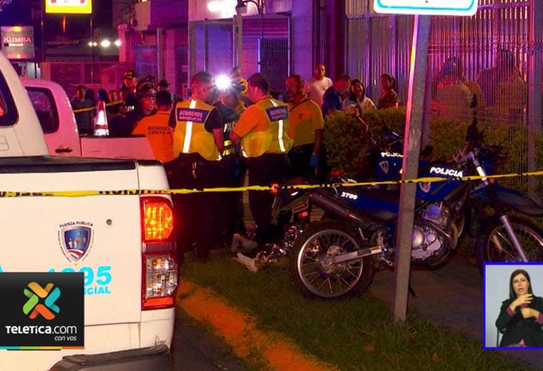 Bomberos de Pavas atienden cuatro casos de personas baleadas al mes