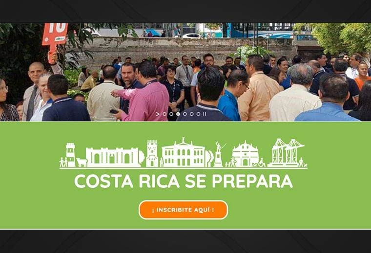 Simulacro Costa Rica