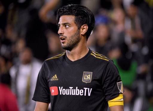 Carlos Vela, delantero de Los Ángeles FC | AFP