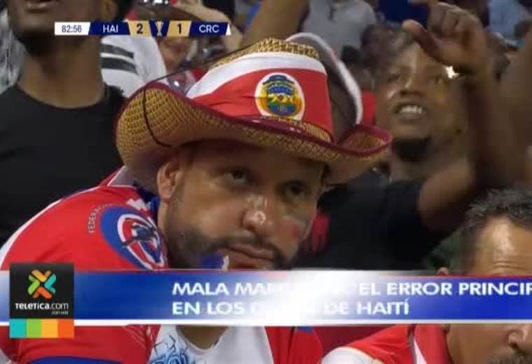 Tres errores marcaron la derrota de La Sele contra Haití