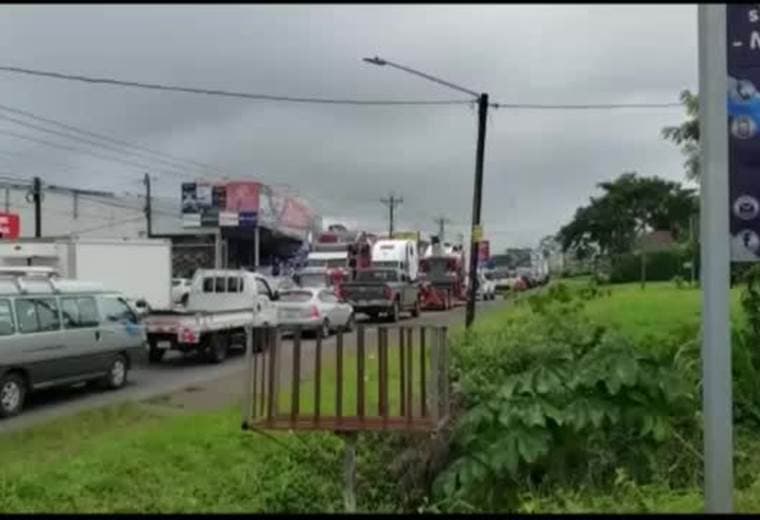 Manifestación Traileros -seccional ANEP