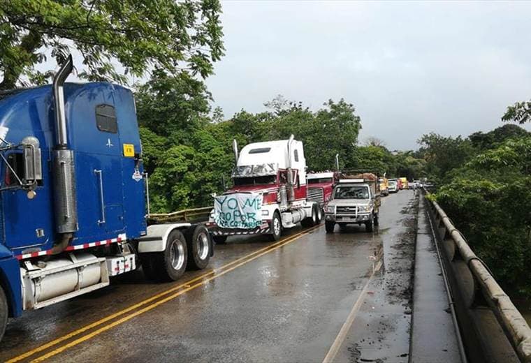 Manifestación Traileros -seccional ANEP
