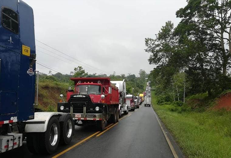 Manifestación Traileros -seccional ANEP