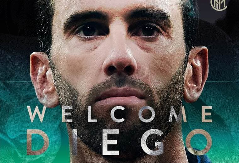 Diego Godín, nuevo jugador del Inter de Milan | Inter de Milan en Twitter