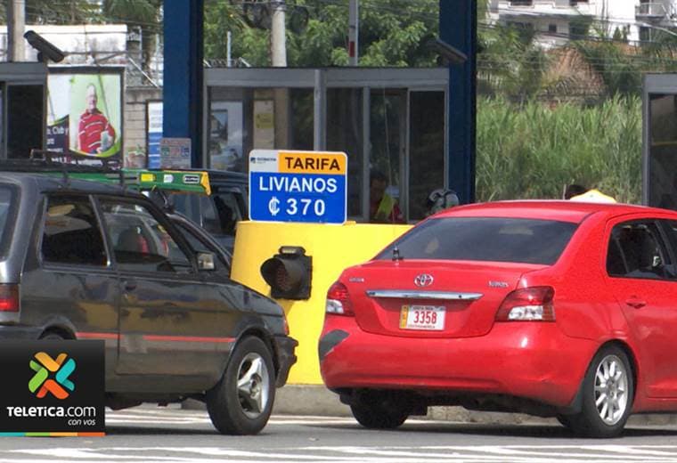 Desde este lunes los peajes de la ruta 27 bajan entre 10 y 100 colones según el recorrido