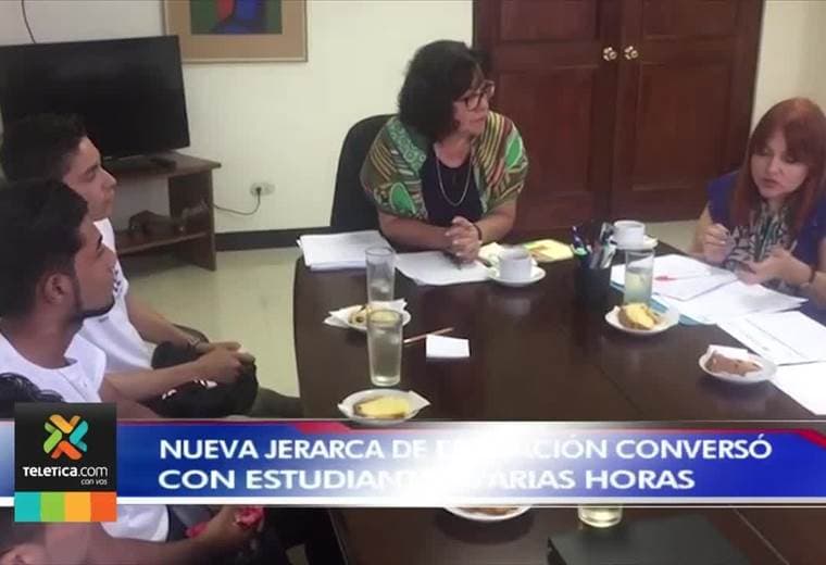 Estudiantes se comprometen a manifestarse sin cerrar centros educativos y comedores estudiantiles