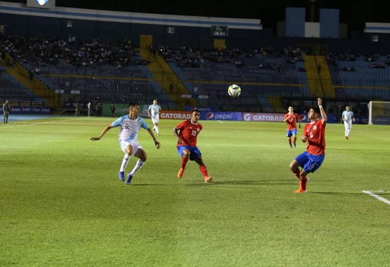 Sele preolímpica derrota a Guatemala 