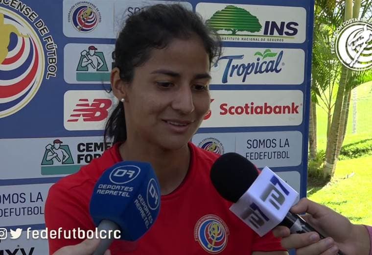 Shirley Cruz, capitana de la Selección Femenina | Prensa Fedefútbol