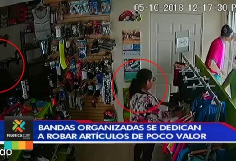 Bandas organizadas se dedican a robar artículos de poco valor