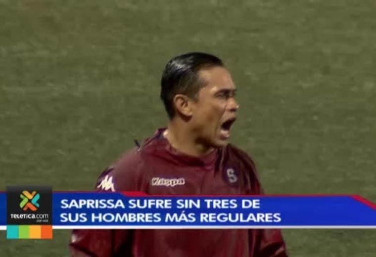 Saprissa resiente la ausencia de tres de sus hombres más regulares
