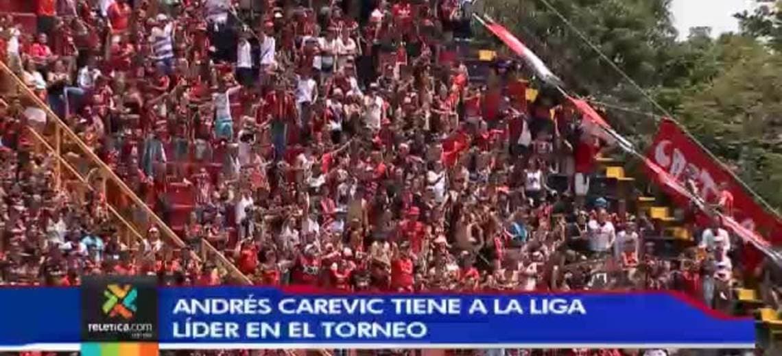 Alajuelense esperó todo un torneo para ser líder