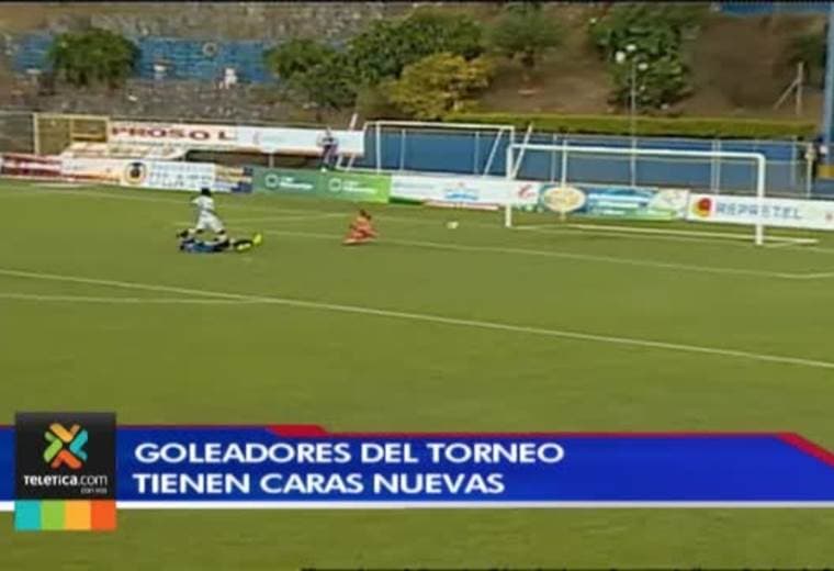 Goleadores del torneo tienen caras nuevas