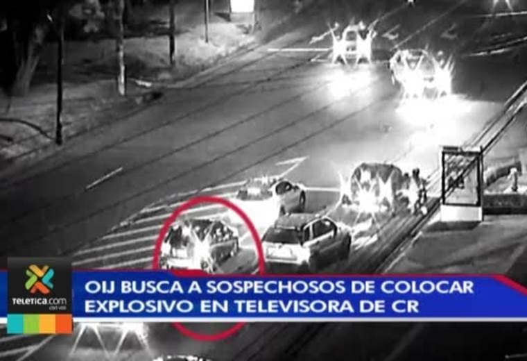 OIJ busca a sospechosos de colocar explosivo afuera de las instalaciones de Teletica