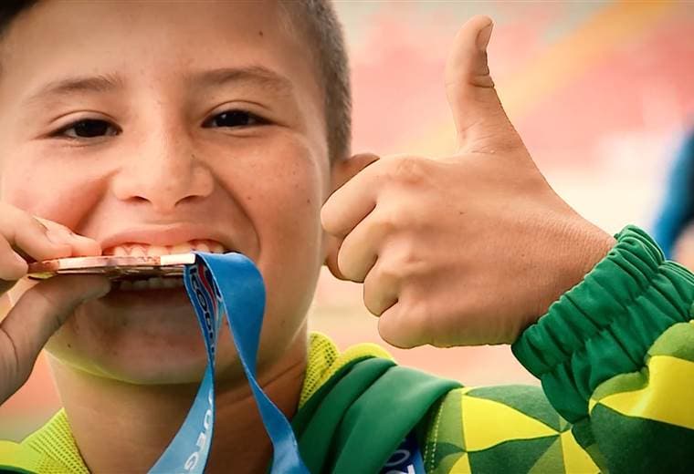 Niño de Santa Cruz ganó los juegos nacionales