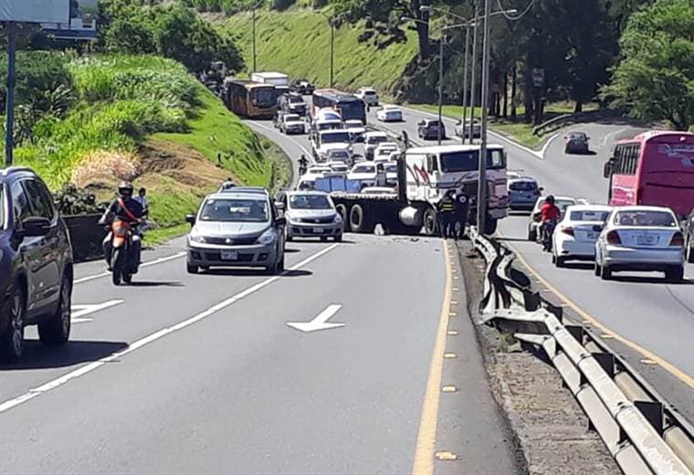 Colisión en la ruta 1