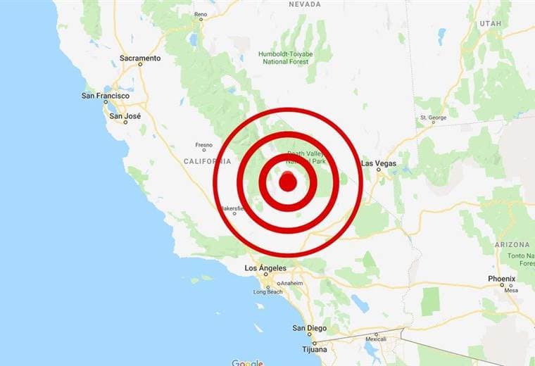 Sismo en California.