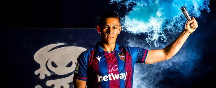 Óscar Duarte. Twitter del Levante