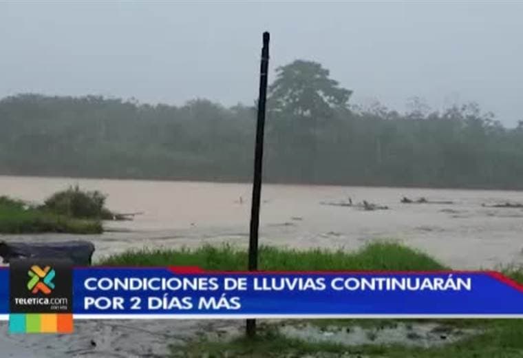 Condiciones de lluvia continuarán dos días másCondiciones de lluvia continuarán dos días más